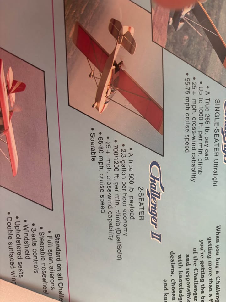 fuselage challenger ultralight, photo 2