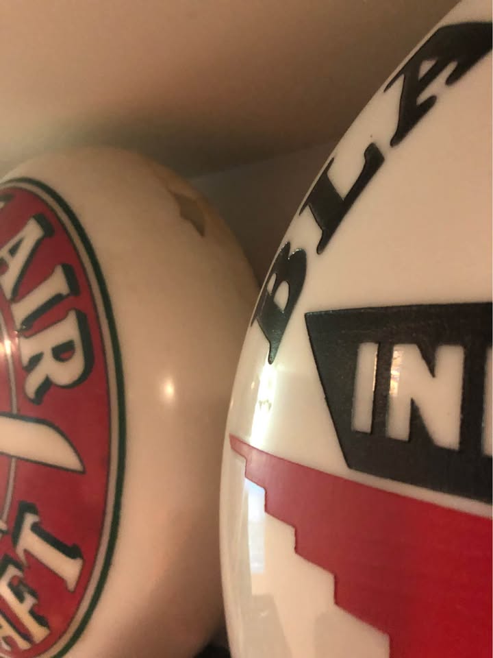 Vintage Sinclair Aircraft Gas Pump Globe, photo 3