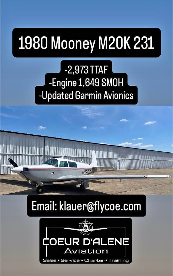(Motivated Seller) 1980 Mooney M20K 231, photo 1