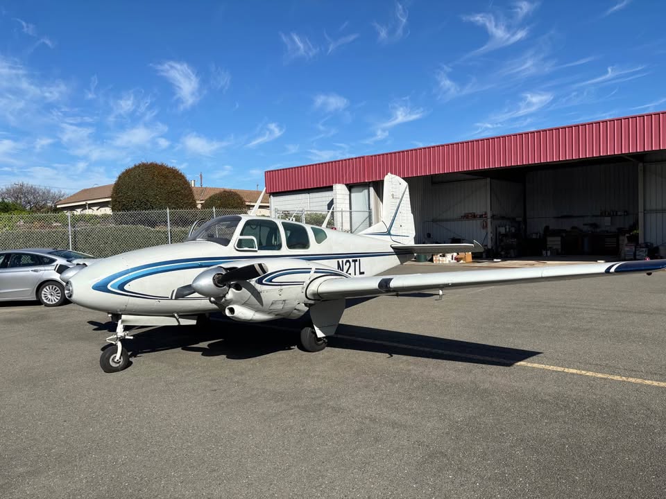 1959 Beechcraft 95 travel air, photo 3