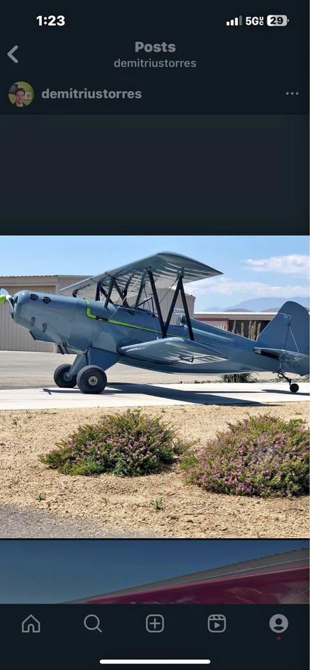 1972 EAA biplane P-2, photo 1