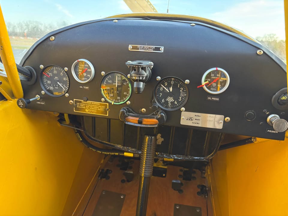 Piper Clipped Wing Cub/Wag Aero Sport Trainer, photo 5