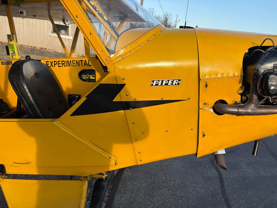 Piper Clipped Wing Cub/Wag Aero Sport Trainer, photo 4