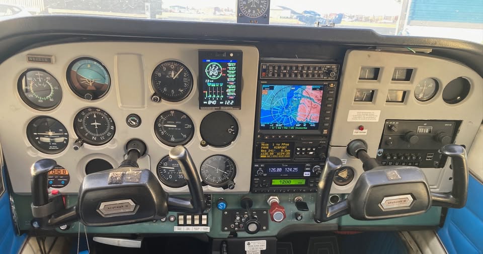 1975 Cessna 172m long range fuel, photo 8