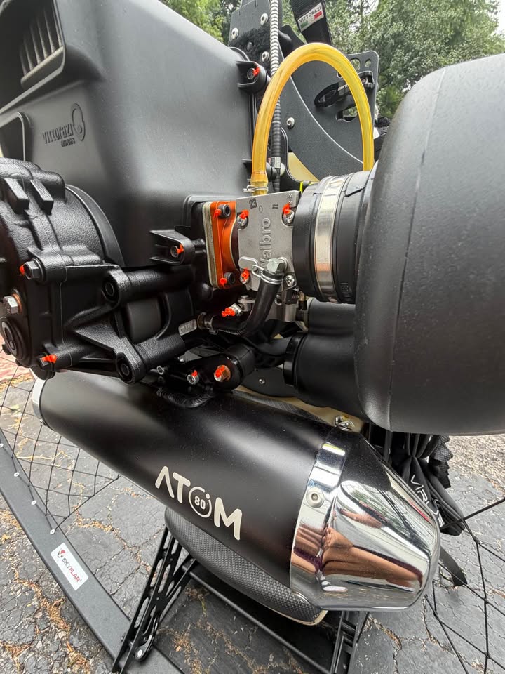 Complete Paramotor Setup – Vittorazi Atom 80 + Flow Cosmos Power 19, photo 2