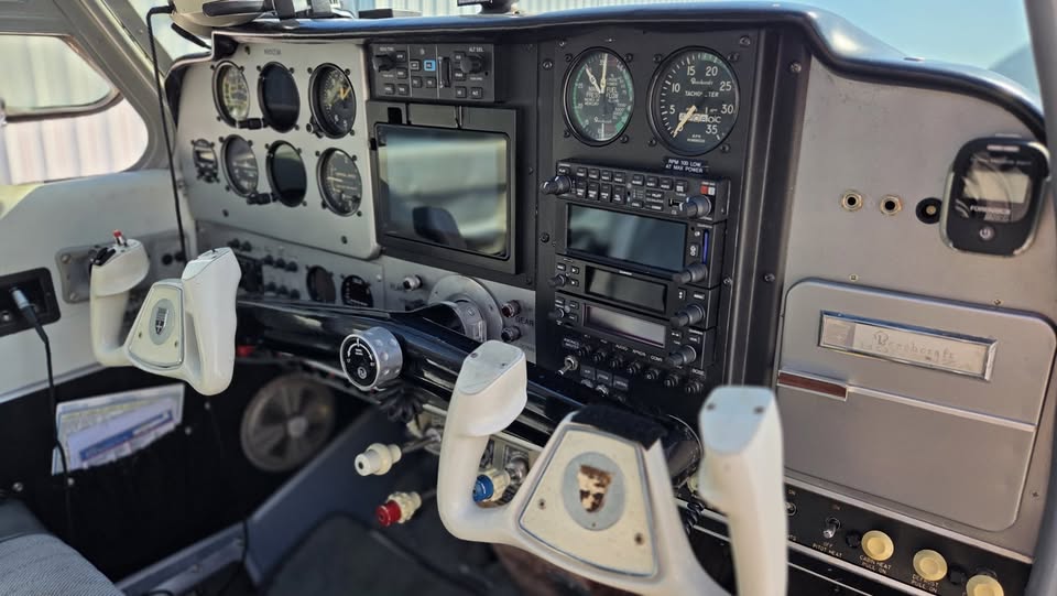 1963 Beechcraft P35 Bonanza - low time, Garmin panel, photo 5