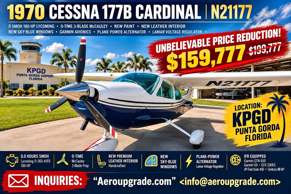 1970 Cessna 177B Cardinal, photo 1