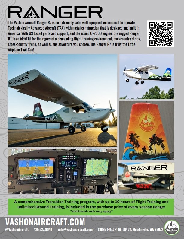 2026 Vashon Aircraft Ranger R7, photo 1