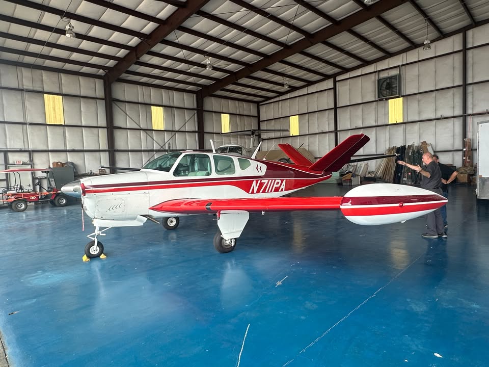 1957 Beechcraft H35 bonanza v-tail, photo 12