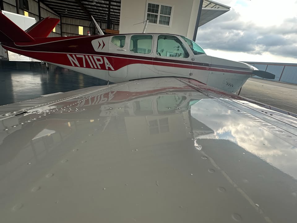 1957 Beechcraft H35 bonanza v-tail, photo 3