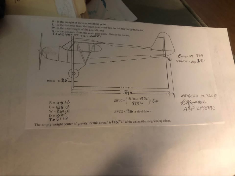 1947 Piper Cub Special PA-11, C85-12 (stroker), Recovered, photo 10