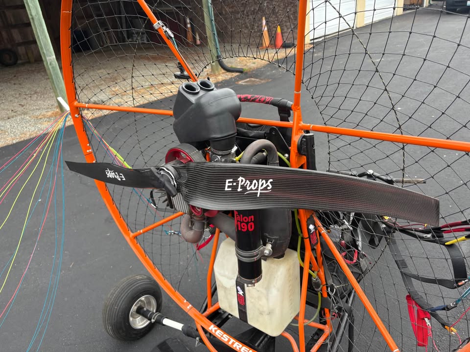 2020 Black Hawk Talon 190 Paramotor - Complete Package - Powered Paraglider PPG, photo 10