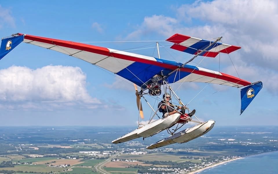 1983 American Aerolights eagle, ultralight aircraft, 4-sale or trade, photo 1