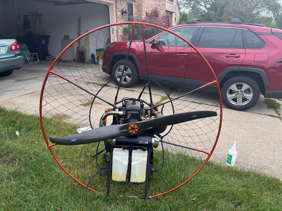 Fly Products eclipse Atom 80 Paramotor, photo 4