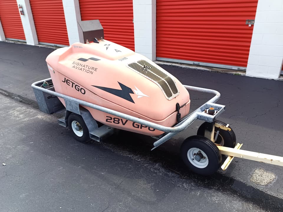 2015 Jetgo 28V Aircraft GPU - Turbo Diesel Electric Hybrid Ground Power, photo 2
