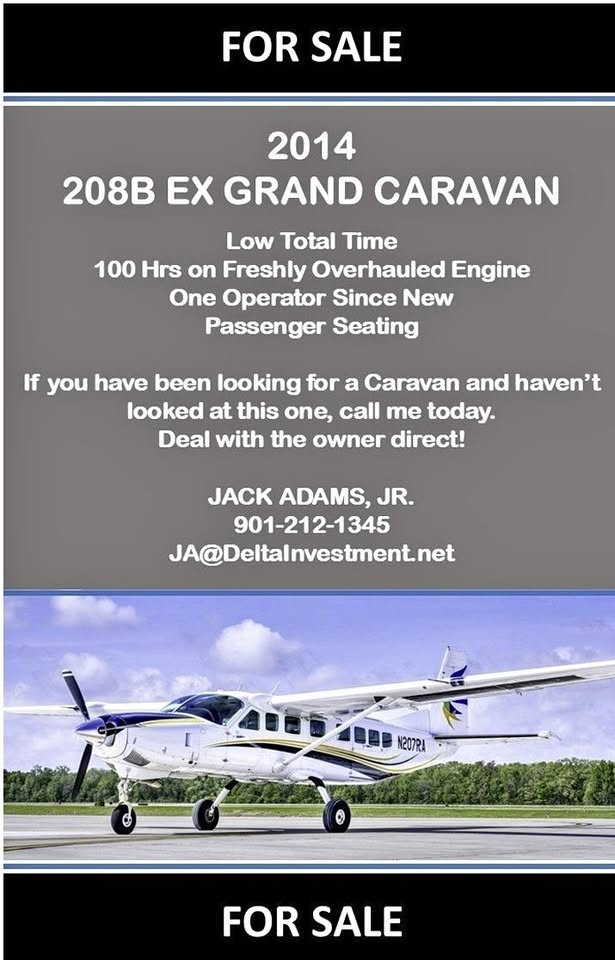 2014 Cessna / Textron 208B EX Caravan, photo 1