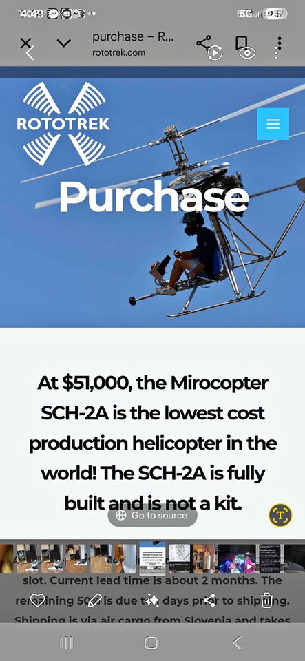 Ultralight coaxial helicopter, photo 1