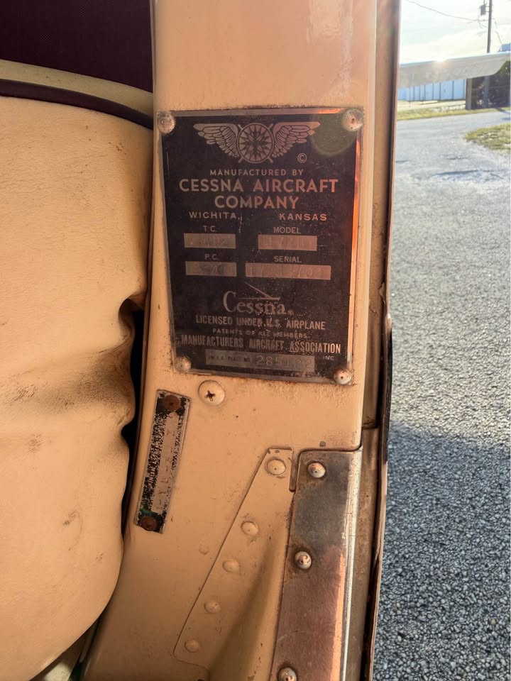 1961 Cessna 172b skyhawk, photo 15