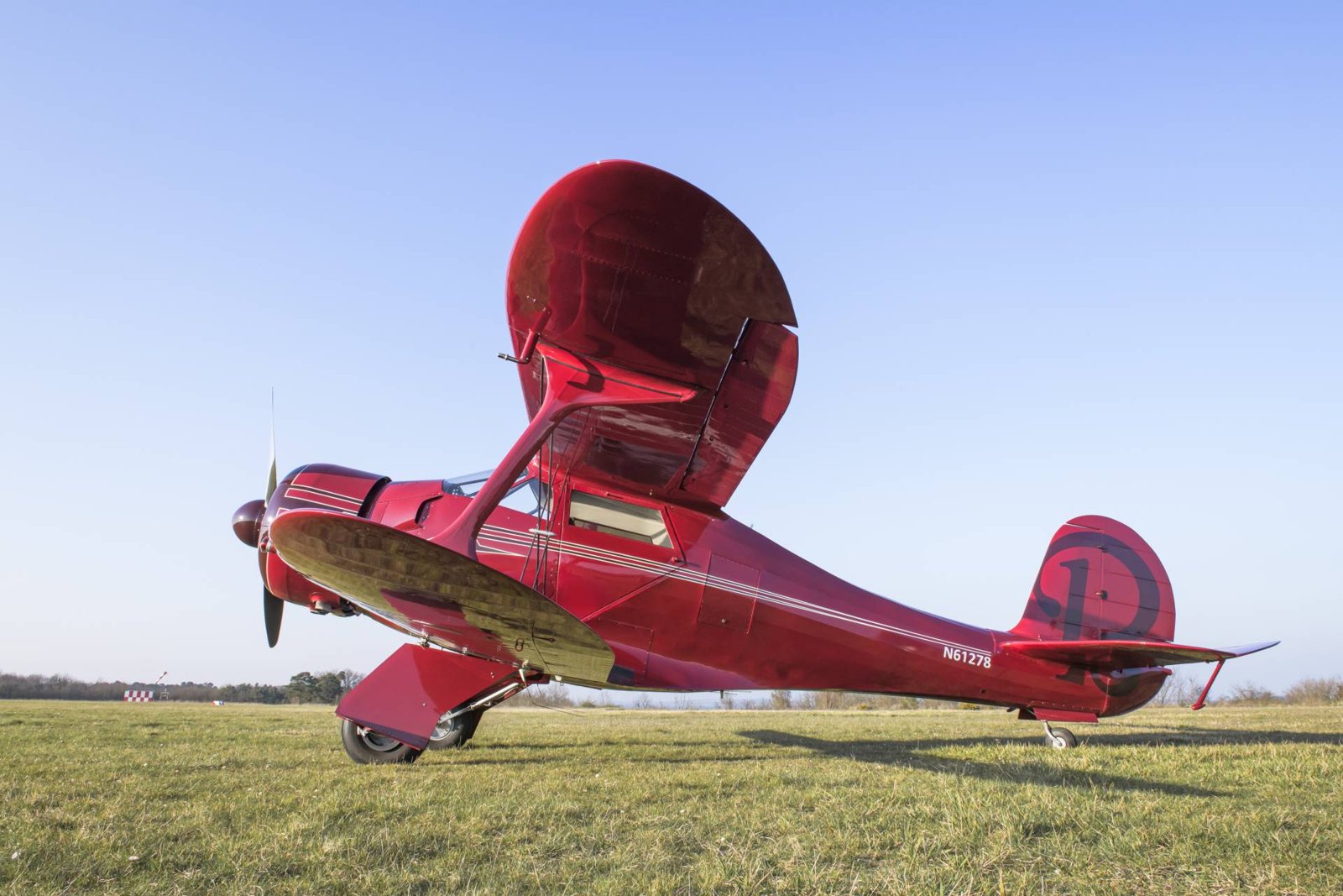 1946 Beechcraft Beech 17 Staggerwing D17S, photo 2