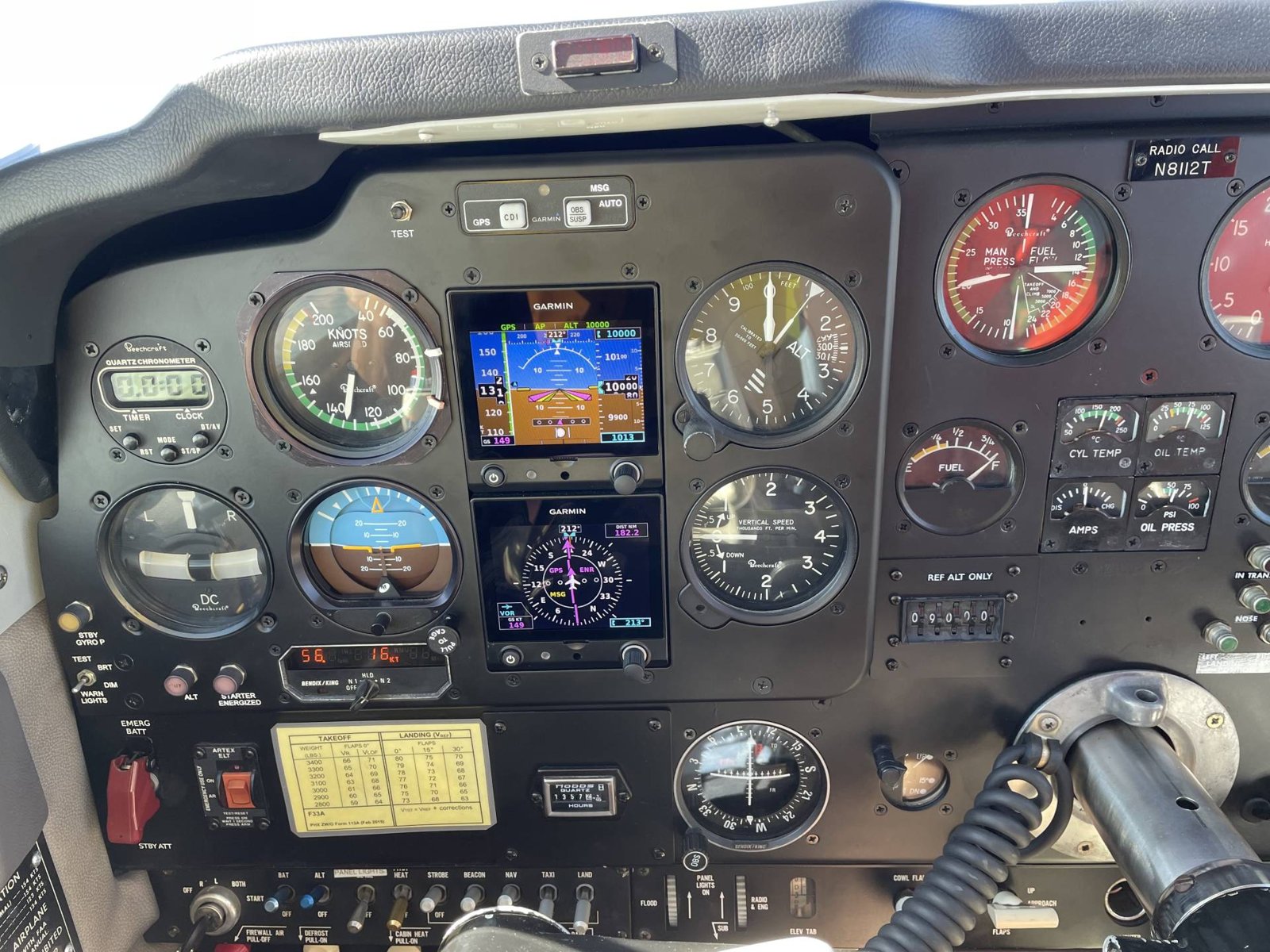 1990 Beechcraft Beech 33 Bonanza F33A, photo 7