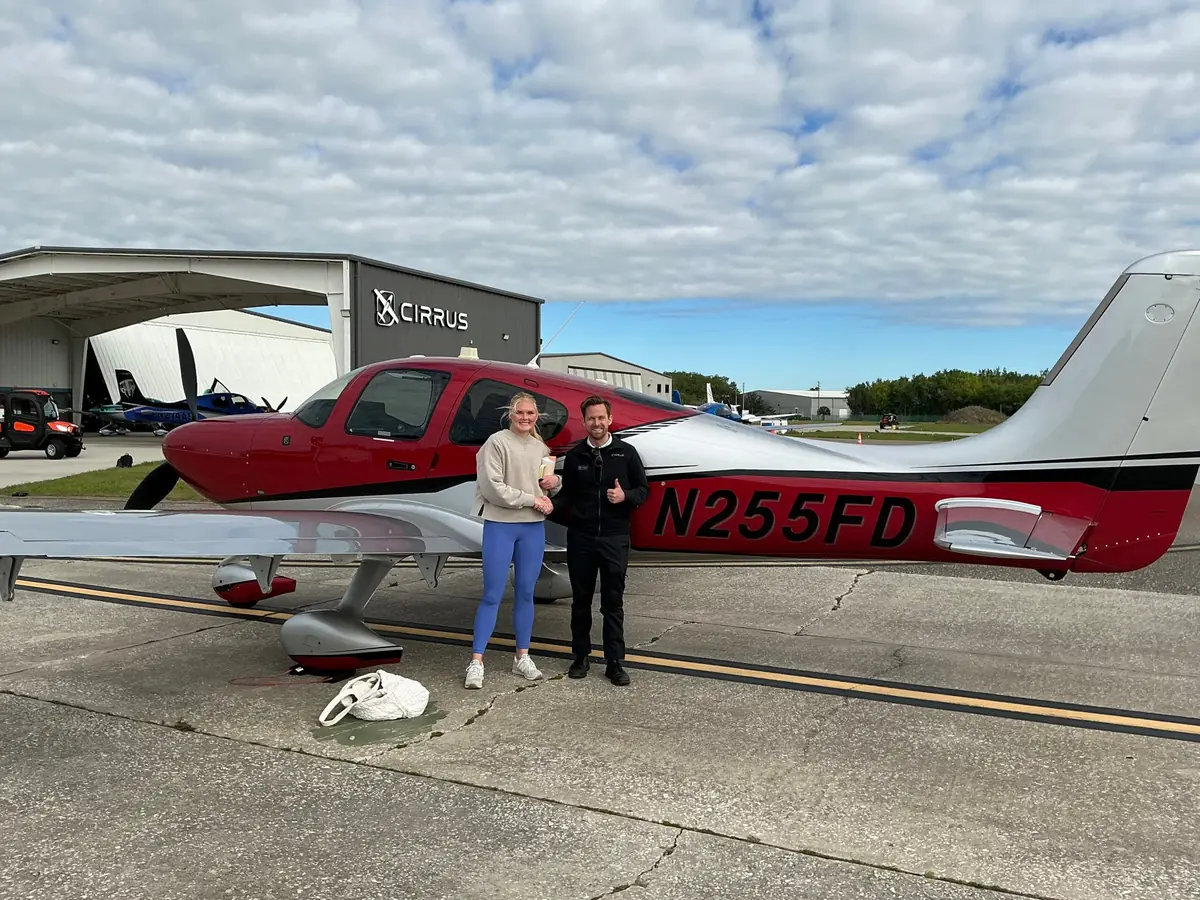 Rollins College Student Earns Private Pilot License in Four Months